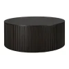 Tables Basses & D'Appoint^Ethnicraft Table Basse Ronde Roller Max En Acajou - Marron