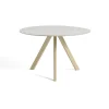 Tables À Manger^Hay Table Cph20 Ronde Chene Huile Mat & Linoleum - Creme