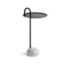 Tables Basses & D'Appoint^Hay Table D'Appoint Bowler En Acier Et Granit - Noir