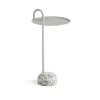 Tables Basses & D'Appoint^Hay Table D'Appoint Bowler En Acier Et Granit - Beige