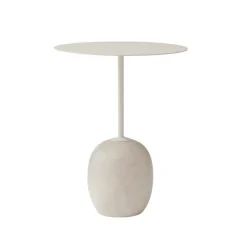 Tables Basses & D'Appoint^And Tradition Table D'Appoint Lato Ln8 - Blanc