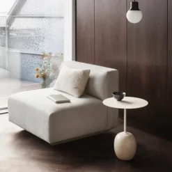 Tables Basses & D'Appoint^And Tradition Table D'Appoint Lato Ln8 - Blanc