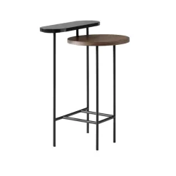 Tables Basses & D'Appoint^And Tradition Table D'Appoint Palette Jh26 Noyer