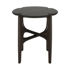 Tables Basses & D'Appoint^Ethnicraft Table D'Appoint Polished Imperfect En Acajou - Marron