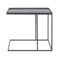 Tables Basses & D'Appoint^Ethnicraft Table D'Appoint Square En Metal - Noir