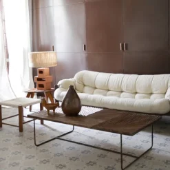 Tables Basses & D'Appoint^Honoré Table Paloma Bois Clair / Brun - 130 X 70 Cm