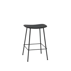 Chaises^Muuto Tabouret De Comptoir Fiber Tube Noir