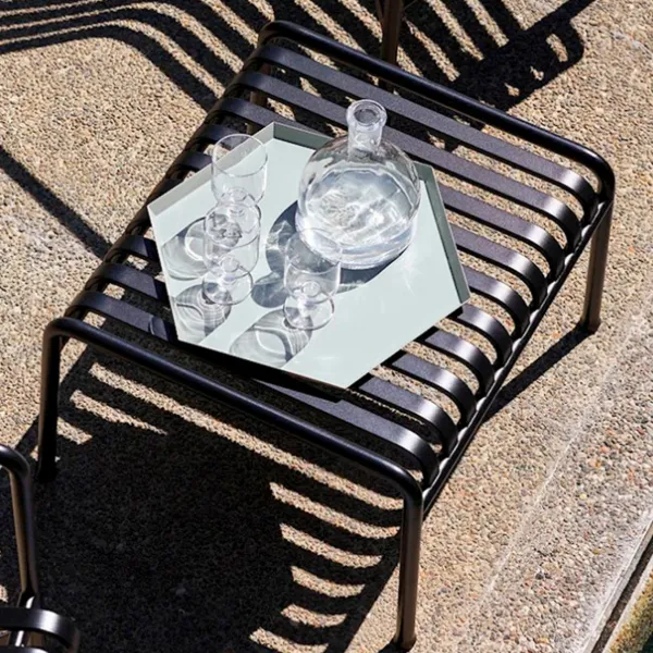 Chaises^Hay Tabouret Palissade En Acier Poudre - Anthracite
