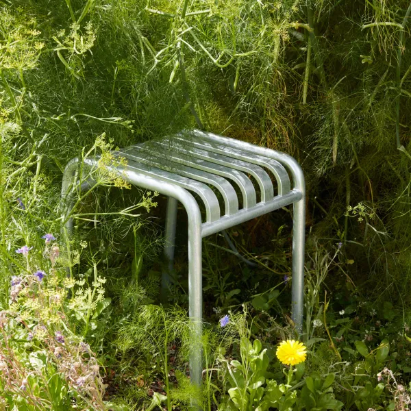 Chaises^Hay Tabouret Palissade En Acier Poudre - Gris Ciel