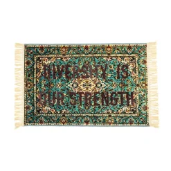 Tapis^Seletti Tapis Burnt Diversity - 80 Cm X 120 Cm