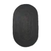 Tapis^Ferm Living Tapis Eternal Jute Ovale - 230 X 340 Cm - Noir
