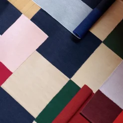 Tapis^Hay Tapis Ethan Cook Flat Works - 80 X 250 Cm - Noir Bleu