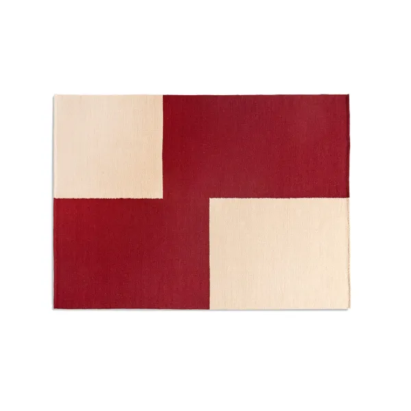 Tapis^Hay Tapis Ethan Cook Flat Works - 170 X 240 Cm - Rouge Offset