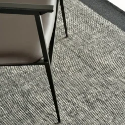 Tapis^Ethnicraft Tapis Kilim 100% Pur Laine - 170 X 240 Cm - Black Dots