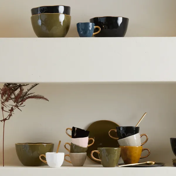 Tasses & Mugs^Sélectionné par Fleux Tasse A Espresso Good Morning En Ceramique O 6,3 Cm - Rose