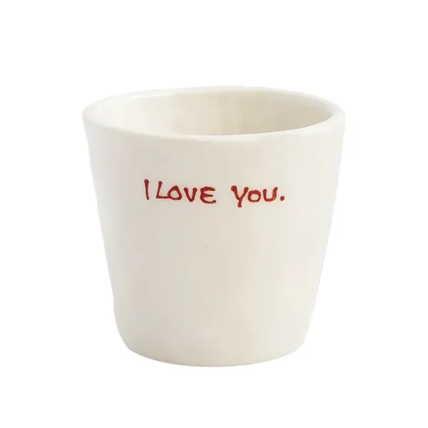Tasses & Mugs^Sélectionné par Fleux Tasse A Expresso I Love You - Blanc