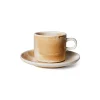 Tasses & Mugs^HK Living Tasse Et Soucoupe Chef Ceramics Rustique - Creme