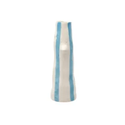 Vases^F&H Vase A Bec Et Cils En Gres - Bleu