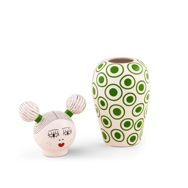 Vases^Seletti Vase Canopie Izumi En Porcelaine - O 17,5 X H 36,5 Cm