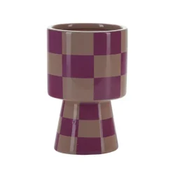 Vases^Sélectionné par Fleux Vase Damier Asymetrique - Rose