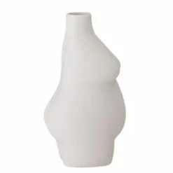 Vases^Bloomingville Vase Elora En Gres Blanc