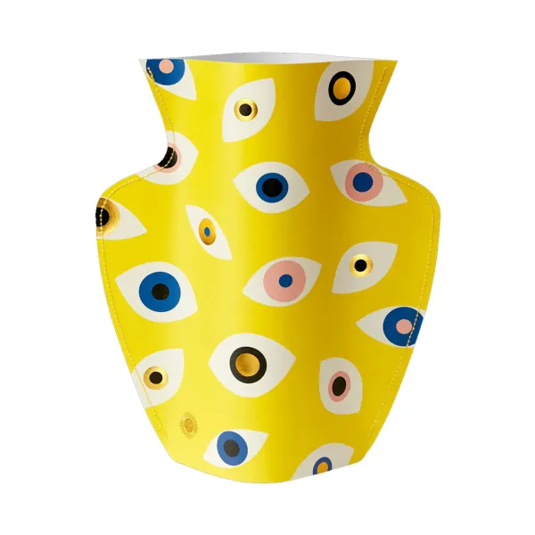 Vases^Octaevo Vase En Papier Nazar - Jaune