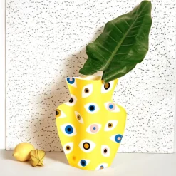 Vases^Octaevo Vase En Papier Nazar - Jaune