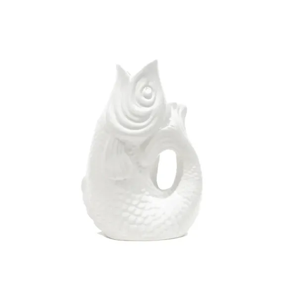 Vases^Sélectionné par Fleux Vase Monsieur Carafon Fish Blanc