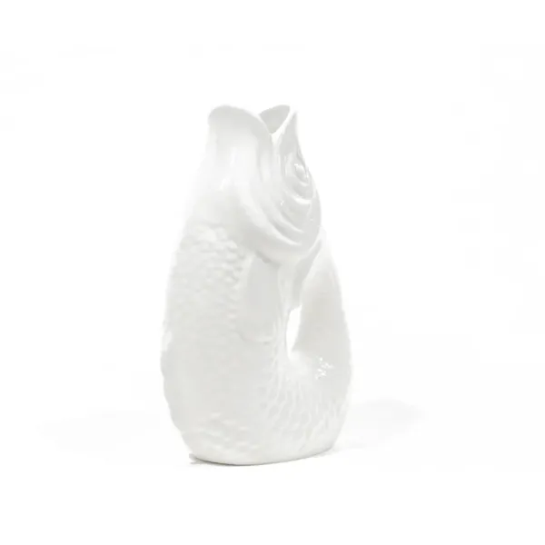 Vases^Sélectionné par Fleux Vase Monsieur Carafon Fish Blanc