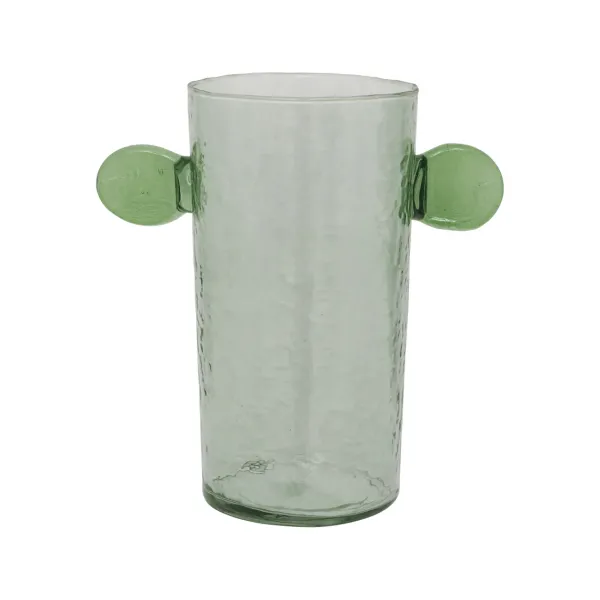 Vases^Sélectionné par Fleux Vase Object Avec Oreilles En Verre Recycle Vert