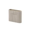 Vases^Muuto Vase Ridge En Faience - H 16,5 Cm Beige