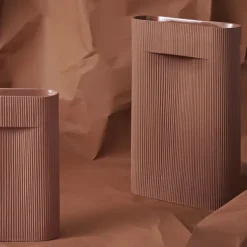 Vases^Muuto Vase Ridge En Terre Cuite - H 48,5 Cm Terracotta