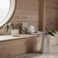 Vases^Muuto Vase Ridge En Terre Cuite - H 48,5 Cm Terracotta