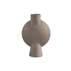 Vases^101 Copenhagen Vase Sphere Bulb En Ceramique - Mini Marron