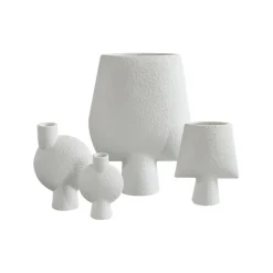 Vases^101 Copenhagen Vase Sphere Square Big Beige