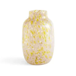 Vases^Hay Vase Splash Round - O18,5 X H 30 Cm - Rose/Jaune
