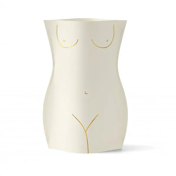 Vases^Octaevo Vase Venus En Papier - Ivoire Blanc