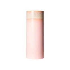 Vases^HK Living Vase Xs 70'S En Ceramique - 7.5 X 7.5 X 19 Cm Orange