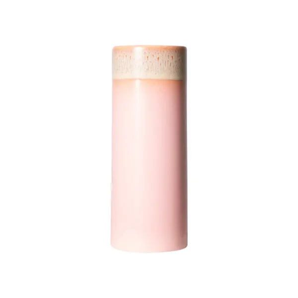 Vases^HK Living Vase Xs 70'S En Ceramique - 7.5 X 7.5 X 19 Cm Orange