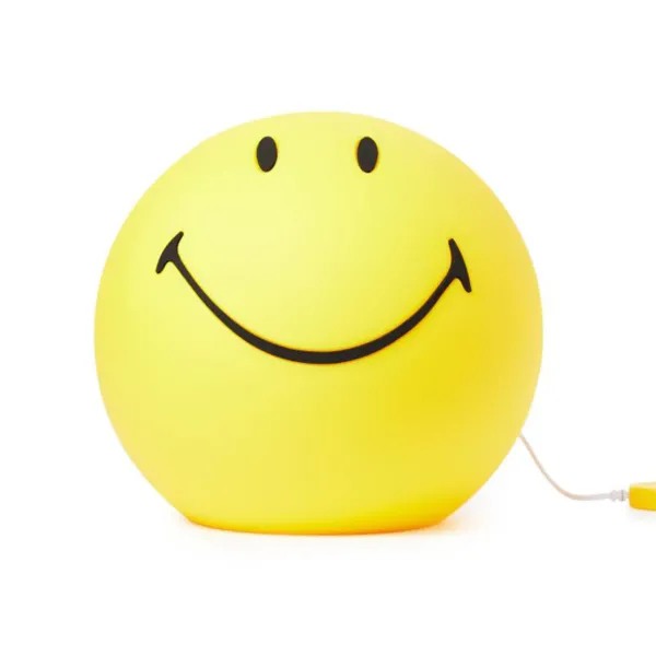 Lampes De Table^Sélectionné par Fleux Veilleuse Smiley Jaune - Star Light - ? 25 Cm