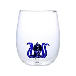 Carafes & Verres^Sélectionné par Fleux Verre Pieuvre - Bleu