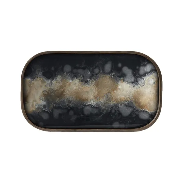 Vide-Poches^Ethnicraft Vide Poche En Verre Black Organic