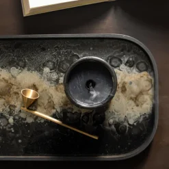 Vide-Poches^Ethnicraft Vide Poche En Verre Black Organic