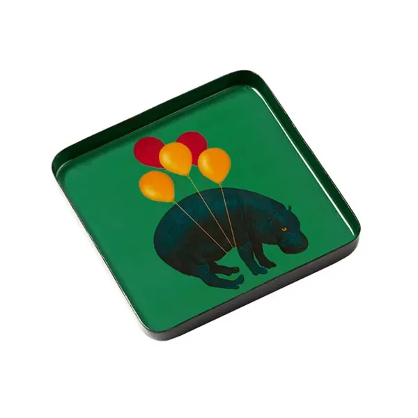 Vide-Poches^Gangzai Vide-Poche Carre Hippoballoon En Fer - 15 X 15 Cm