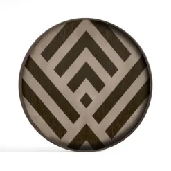 Vide-Poches^Ethnicraft Vide-Poche En Bois - Graphite Chevron - 30 X 30 Cm