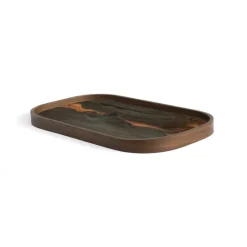 Vide-Poches^Ethnicraft Vide-Poche En Verre - Bronze Organic - 42 X 24 Cm